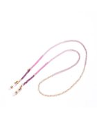 【アクセソワドゥマドモワゼルジャップ/A.D.M.J】の【ネックレスとしても】スワロフスキー(R)・クリスタル/グラスコード ROSE|ID: prp329100004854830 ipo3291000000035733122