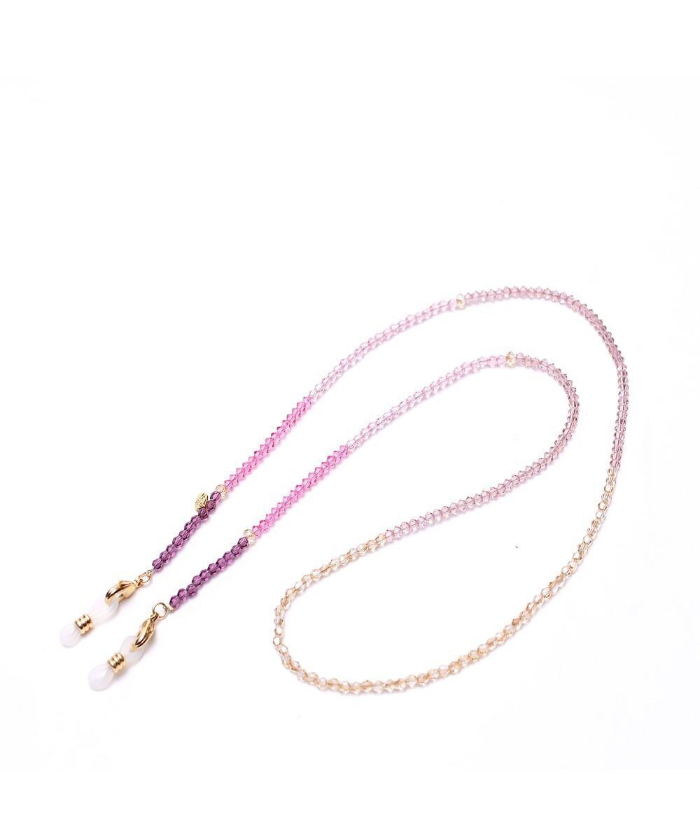 【アクセソワドゥマドモワゼルジャップ/A.D.M.J】の【ネックレスとしても】スワロフスキー(R)・クリスタル/グラスコード インテリア・キッズ・メンズ・レディースファッション・服の通販 founy(ファニー) 　ファッション　Fashion　レディースファッション　Fashion for Women　ジュエリー　Jewelry　ネックレス　Necklaces & Pendants　アクセサリー　Fashion Accessories　クリスタル　Crystal, Swarovski　グラス　Glass, Eyewear　スワロフスキー　Swarovski, Crystal Accent　ネックレス　Necklace, Pendant Necklace　ROSE|ID: prp329100004854830 ipo3291000000035733122