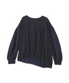 【イェッカ ヴェッカ/YECCA VECCA】のアシメバルーンプルオーバー 人気、トレンドファッション・服の通販 founy(ファニー) ファッション Fashion レディースファッション Fashion for Women トップス・カットソー Cut & Sew Tops シャツ・ブラウス・オフィスカジュアル Elegant Blouses & Button-Ups ロングTシャツ・Tシャツ Longline T-Shirts & Tees カジュアルプルオーバー・ニットトップス Pullovers & Knit Tops / Casual Pullovers カットソー・ベーシックTシャツ Cut-and-Sewn Tops / Stretch Tees & Basics おすすめ Recommended / Our Picks アシンメトリー Asymmetrical Style カットソー Cut and Sewn Top シンプル Simple, Minimal トレンド Trend, Trending Now ドッキング Docking, Mixed Material バルーン Balloon, Balloon Silhouette ポケット Pocket, Pocket Detail リラックス Relax, Relaxed Fit 夏 Summer 春 Spring S/S・春夏 SS, Spring/Summer, Warm Season thumbnail Navy|ID: prp329100004854840 ipo3291000000035733390