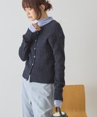【アメリカンホリック/AMERICAN HOLIC】のケーブルニットカーディガン Navy|ID: prp329100004854862 ipo3291000000035733700