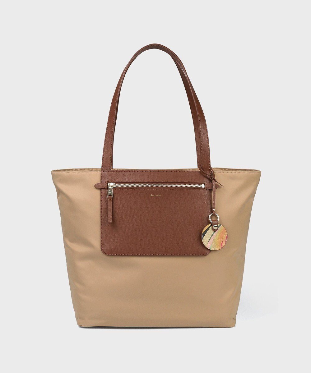 【ポール スミス/Paul Smith】のモダンナイロン トートバッグ 人気、トレンドファッション・服の通販 founy(ファニー) 　ファッション　Fashion　レディースファッション　Fashion for Women　バッグ　Bags　コーティング　Coating, Coated Finish　チャーム　Charm, Pendant　フォルム　Silhouette, Form　プリント　Print, Printed Pattern　ベーシック　Basic, Essential　ポケット　Pocket, Pocket Detail　モダン　Modern, Contemporary　おすすめ　Recommended / Our Picks　旅行　Travel　スーツケース キャリーケース　Suitcase / Carry Case　エレガント 上品　Elegant　 other-1|ID: prp329100004854876 ipo3291000000035734182