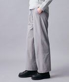 【ジョセフ アブード マウンテン/JOSEPH ABBOUD MOUNTAIN】の【ストレッチ/5ポケット/ECO撥水/ソフト】ハイパワーシャンブレーピケストレッチ パンツ ライトグレー系|ID: prp329100004854880 ipo3291000000035734325