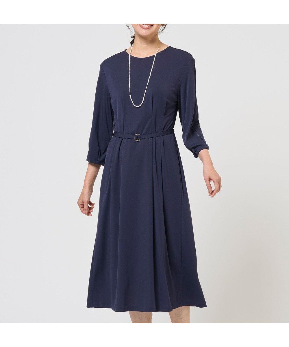 【ジェイ プレス/J.PRESS】のトリアセスムース フレア ワンピース 人気、トレンドファッション・服の通販 founy(ファニー) ファッション Fashion レディースファッション Fashion for Women ワンピース Dresses 春 Spring ジャケット Jacket, Outerwear ドレープ Drape, Draping Fabric フィット Fit, Slim Fit フォルム Silhouette, Form フレア Flare, Flared ペチコート Petticoat, Underskirt S/S・春夏 SS, Spring/Summer, Warm Season 夏 Summer エレガント 上品 Elegant other-1|ID: prp329100004854903 ipo3291000000035734645