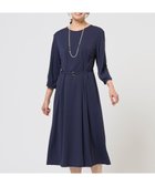 【ジェイ プレス/J.PRESS】のトリアセスムース フレア ワンピース 人気、トレンドファッション・服の通販 founy(ファニー) ファッション Fashion レディースファッション Fashion for Women ワンピース Dresses 春 Spring ジャケット Jacket, Outerwear ドレープ Drape, Draping Fabric フィット Fit, Slim Fit フォルム Silhouette, Form フレア Flare, Flared ペチコート Petticoat, Underskirt S/S・春夏 SS, Spring/Summer, Warm Season 夏 Summer エレガント 上品 Elegant thumbnail ネイビー系|ID: prp329100004854903 ipo3291000000035734649