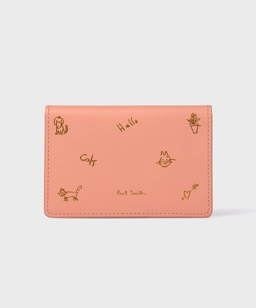 【ポール スミス/Paul Smith】のカラードゥードゥル パスケース インテリア・キッズ・メンズ・レディースファッション・服の通販 founy(ファニー) 　ファッション　Fashion　レディースファッション　Fashion for Women　ミニ財布・二つ折り財布　Wallets & Card Cases　エレガント 上品　Elegant　財布　Wallet, Purse　モチーフ　Motif, Design Theme　ワンポイント　One Point, Statement Accent　ギフト プレゼント　Gift / Present　ピンク|ID: prp329100004854913 ipo3291000000035734929