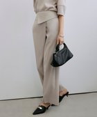 【アイシービー/iCB】の【UVケア・接触冷感・速乾・防シワ・洗える】 FluidBackSatin デザインワイドパンツ トープ系|ID: prp329100004854956 ipo3291000000035760116