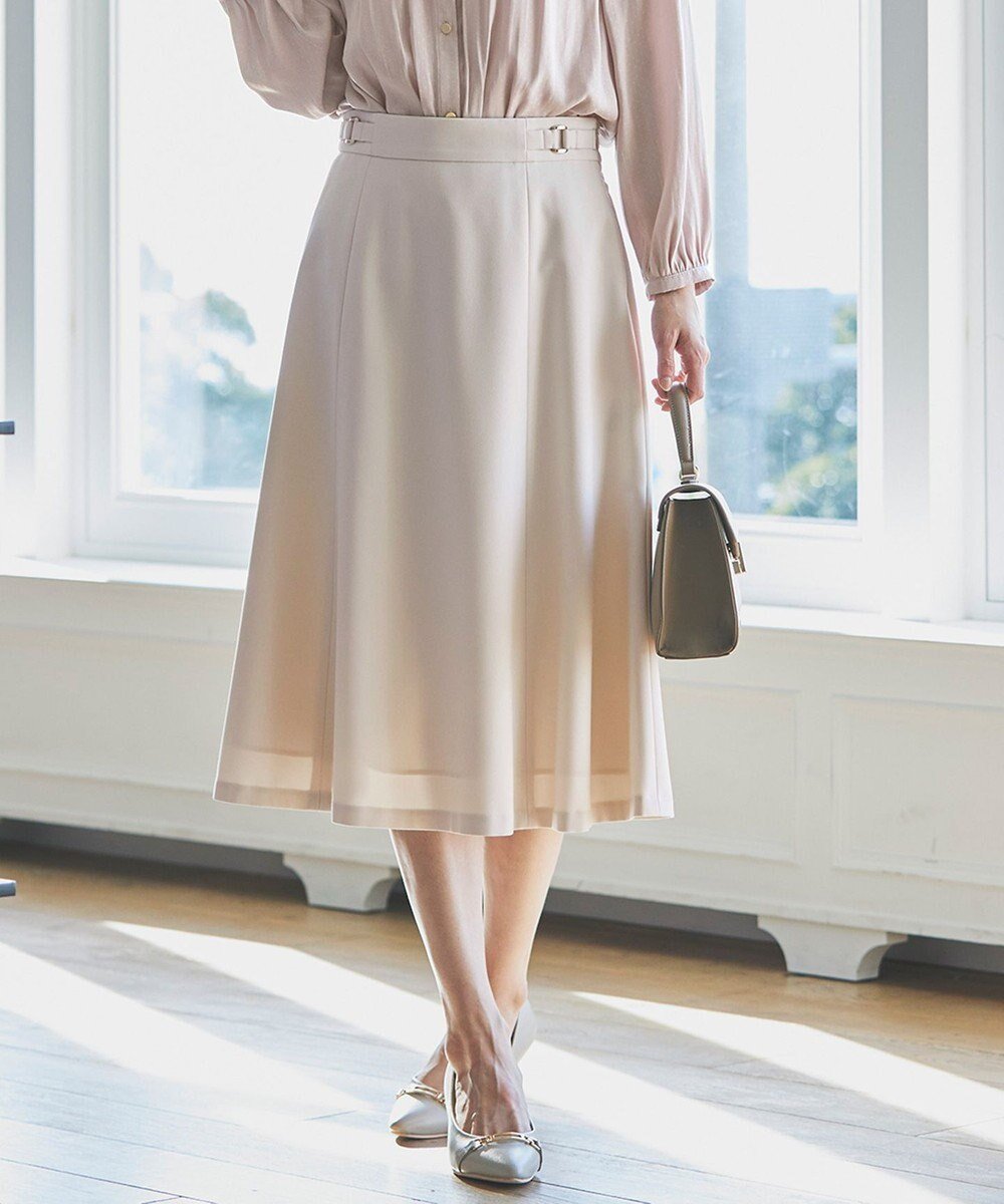 【エニィ スィス/any SiS】の【セットアップ対応】褒めらレディフレア スカート インテリア・キッズ・メンズ・レディースファッション・服の通販 founy(ファニー) 　ファッション　Fashion　レディースファッション　Fashion for Women　セットアップ　Matching Sets　スカート・ミニ/ミディ/マキシ　Skirts / Mini, Midi & Maxi Skirts　スカート　Skirts　Aライン・フレアスカート　A-Line & Flared Skirts　おすすめ　Recommended / Our Picks　シルケット　Silket, Silky Cotton　シンプル　Simple, Minimal　ジャケット　Jacket, Outerwear　ストレッチ　Stretch, Stretchy Fabric　セットアップ　Set-Up, Coordinated Outfit　フレア　Flare, Flared　ワイド　Wide, Wide Fit　エレガント 上品　Elegant　夏　Summer　春　Spring　S/S・春夏　SS, Spring/Summer, Warm Season　楽ちん　Easy Fit, Comfortable　ビジネス 仕事 通勤　Business / Work / Commuting　アイボリー|ID: prp329100004854960 ipo3291000000035760285