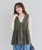 【グリーンパークス/Green Parks】の・ELENCARE DUE ケミカルコーデュロイベスト Green|ID: prp329100004854967 ipo3291000000035760476