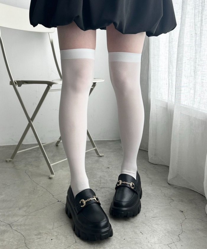 【ウィゴー/WEGO】のシアーハイソックス インテリア・キッズ・メンズ・レディースファッション・服の通販 founy(ファニー) https://founy.com/ ファッション Fashion レディースファッション Fashion for Women ソックス&靴下 Socks & Hosiery レッグウェア・ストッキング Legwear & Hosiery おすすめ Recommended / Our Picks ガーリー Girly, Feminine Style サンダル Sandals, Summer Shoes スニーカー Sneakers, Trainers スマホ Smartphone, Mobile Device ソックス Socks, Hosiery ベーシック Basic, Essential 厚底 Platform Shoes 夏 Summer |ID: prp329100004854969 ipo3291000000035760583