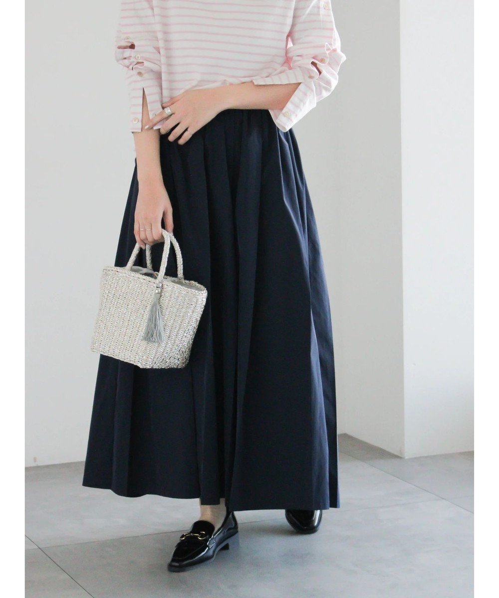 【テチチ/Te chichi】のダブルタックフレアスカート インテリア・キッズ・メンズ・レディースファッション・服の通販 founy(ファニー) 　ファッション　Fashion　レディースファッション　Fashion for Women　スカート　Skirts　Aライン・フレアスカート　A-Line & Flared Skirts　バランス　Balance, Style Balance　エレガント 上品　Elegant　夏　Summer　S/S・春夏　SS, Spring/Summer, Warm Season　A/W・秋冬　Autumn/Winter　ネイビー|ID: prp329100004854971 ipo3291000000035760624