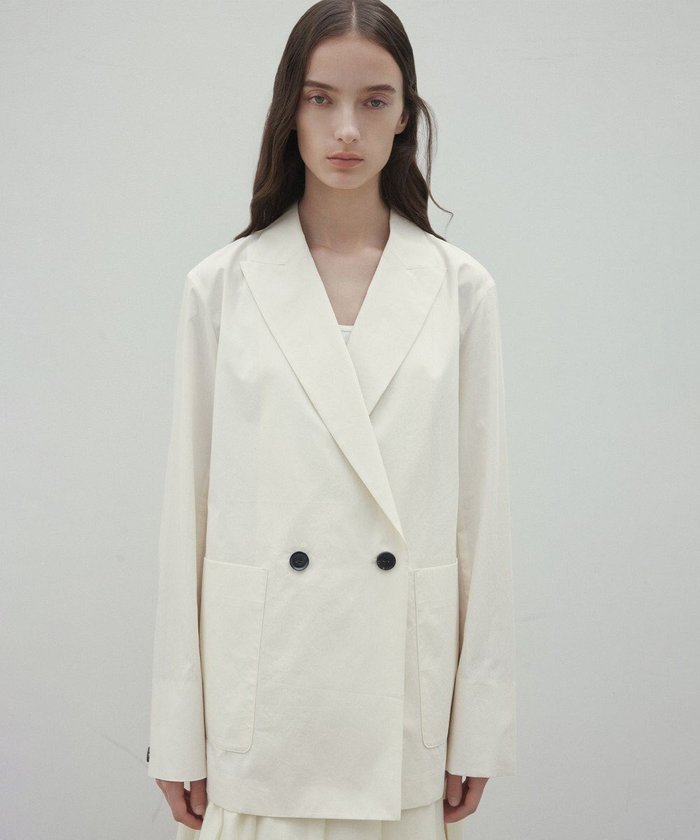 【ベイジ,/BEIGE,】の【洗える・FUDGE 6月号掲載】MALLOW / コットンテーラードオーバージャケット インテリア・キッズ・メンズ・レディースファッション・服の通販 founy(ファニー) https://founy.com/ 雑誌掲載アイテム Magazine Picks & Fashion Features ファッション雑誌 Fashion Magazines ファッジ FUDGE ファッション Fashion レディースファッション Fashion for Women アウター Coat / Outerwear Collection レディースジャケット・軽アウター Jackets テーラードジャケット / 通勤・きれいめスタイル Tailored Jackets & Blazers 6月号 June Issue, Jun. Edition ジャケット Jacket, Outerwear セットアップ Set-Up, Coordinated Outfit ボトム Bottoms, Lower Wear マニッシュ Mannish, Boyish ビジネス 仕事 通勤 Business / Work / Commuting 夏 Summer 春 Spring S/S・春夏 SS, Spring/Summer, Warm Season 洗える Machine Washable 羽織 Haori, Light Jacket 雑誌 Magazine, Fashion Magazine |ID: prp329100004854997 ipo3291000000035761122