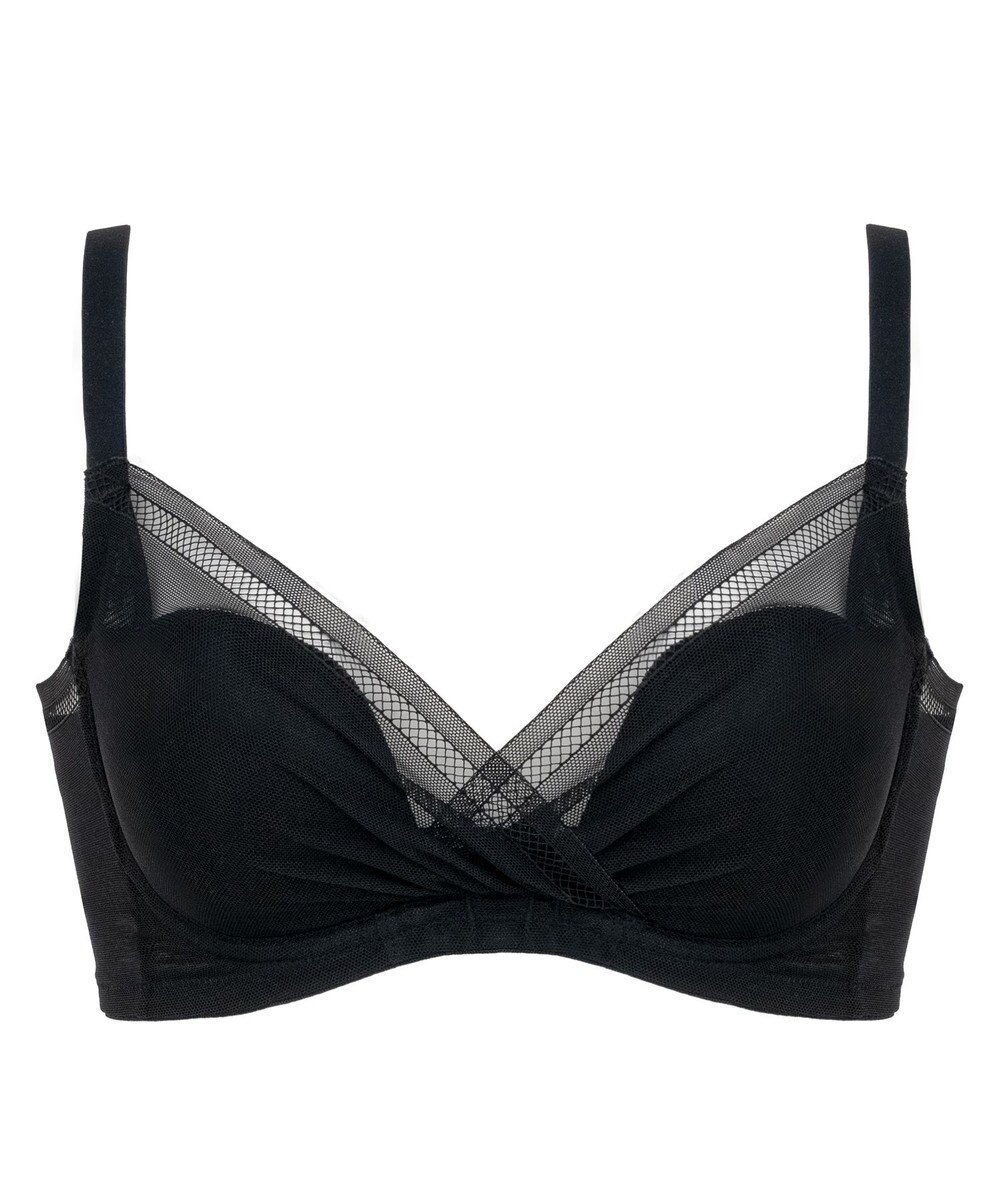 【ブラデリス ニューヨーク/BRADELIS New York】の【BRADELIS FIT】ヌーディモールドカップブラ25S1 ブラデリス アウターに響きにくい補正ブラジャー インテリア・キッズ・メンズ・レディースファッション・服の通販 founy(ファニー) 　ファッション　Fashion　レディースファッション　Fashion for Women　アウター　Coat / Outerwear Collection　アンダー　Underwear Essentials　カシュクール　Wrap Design　クール　Cool, Chic　コンパクト　Compact, Small Size　ショーツ　Shorts, Short Pants　シンプル　Simple, Minimal　スタイリッシュ　Stylish, Fashionable　ストレッチ　Stretch, Stretchy Fabric　スマート　Smart, Elegant　チュール　Tulip, Tulip Motif　バランス　Balance, Style Balance　ビキニ　Bikini, Two-Piece Swimsuit　フラット　Flat, Flat Shoes　ブラジャー　Bra, Lingerie　ポケット　Pocket, Pocket Detail　メッシュ　Mesh, Net Fabric　モダン　Modern, Contemporary　ラップ　Wrap, Wrap Design　レース　Lace, Lace Fabric　ワイヤー　Wire, Wired Bra　おすすめ　Recommended / Our Picks　ブラック|ID: prp329100004855003 ipo3291000000035761360