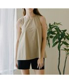 【三愛水着楽園/San-ai Resort】の【カップ付きセット水着】タンキニ セット水着 無地【Ungrid(アングリッド)】 ベージュ|ID: prp329100004855016 ipo3291000000035762006