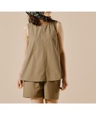 【三愛水着楽園/San-ai Resort】の【カップ付きセット水着】タンキニ セット水着 無地【Ungrid(アングリッド)】 カーキ|ID: prp329100004855016 ipo3291000000035762012