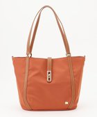 【ラ バガジェリー/LA BAGAGERIE】のひねり金具付きエレガンストート Mサイズ レンガブラウン|ID: prp329100004855017 ipo3291000000035762032