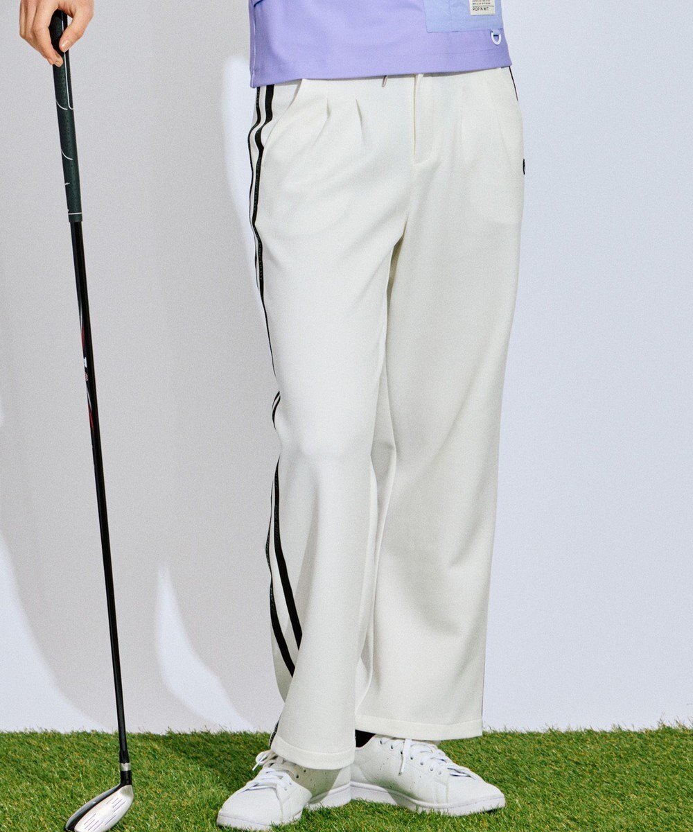 【ピーダブリュサーキュラス/PW CIRCULUS】の【WOMEN】イージーワイドパンツ ゴルフウェア レディース 人気、トレンドファッション・服の通販 founy(ファニー) 　ファッション　Fashion　レディースファッション　Fashion for Women　パンツ　Pants & Trousers　ゴルフ　Golf　ストレッチ　Stretch, Stretchy Fabric　スポーティ　Sporty, Casual Athletic　トレンド　Trend, Trending Now　ブロック　Block, Solid Block Pattern　メンズ　Men's, Menswear　人気　Popular, Best Seller　夏　Summer　春　Spring　S/S・春夏　SS, Spring/Summer, Warm Season　 other-1|ID: prp329100004855022 ipo3291000000035762337