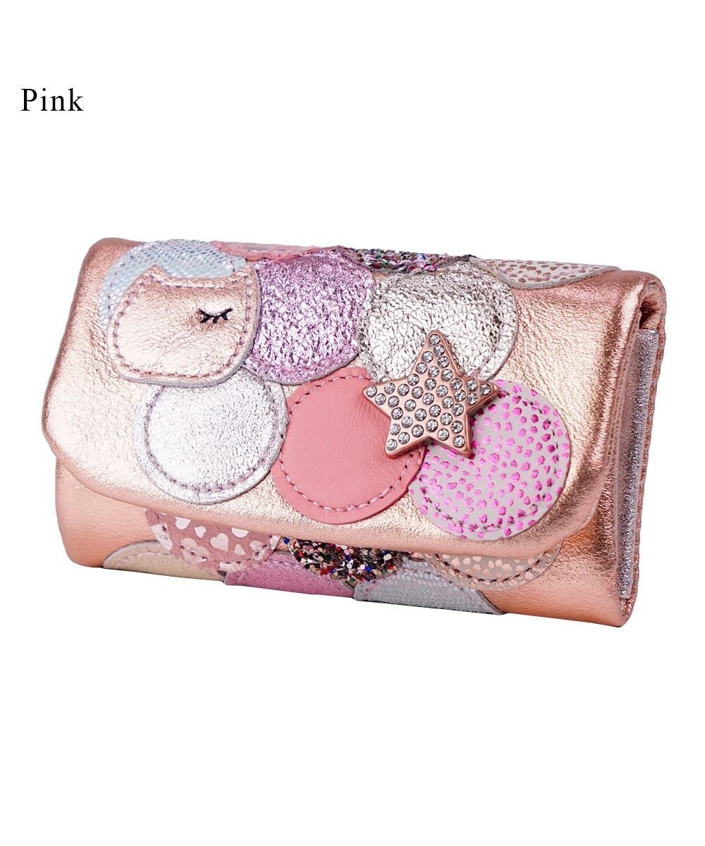 【ツモリチサト キャリー/tsumori chisato CARRY】の新マルチドット キーケース 【キラキラでかわいい!本革のやわらかな風合い】 人気、トレンドファッション・服の通販 founy(ファニー) 　ファッション　Fashion　レディースファッション　Fashion for Women　ミニ財布・二つ折り財布　Wallets & Card Cases　アクセサリー　Fashion Accessories　エナメル　Patent Leather　ドット　Polka Dot, Dot Pattern　ネコ　Cat, Feline Motif　パッチワーク　Patchwork, Mixed Fabric　ビジュー　Bijou, Jewel-like Accent　プリント　Print, Printed Pattern　人気　Popular, Best Seller　定番　Standard, Basic Item　財布　Wallet, Purse　 other-1|ID: prp329100004855038 ipo3291000000035762954