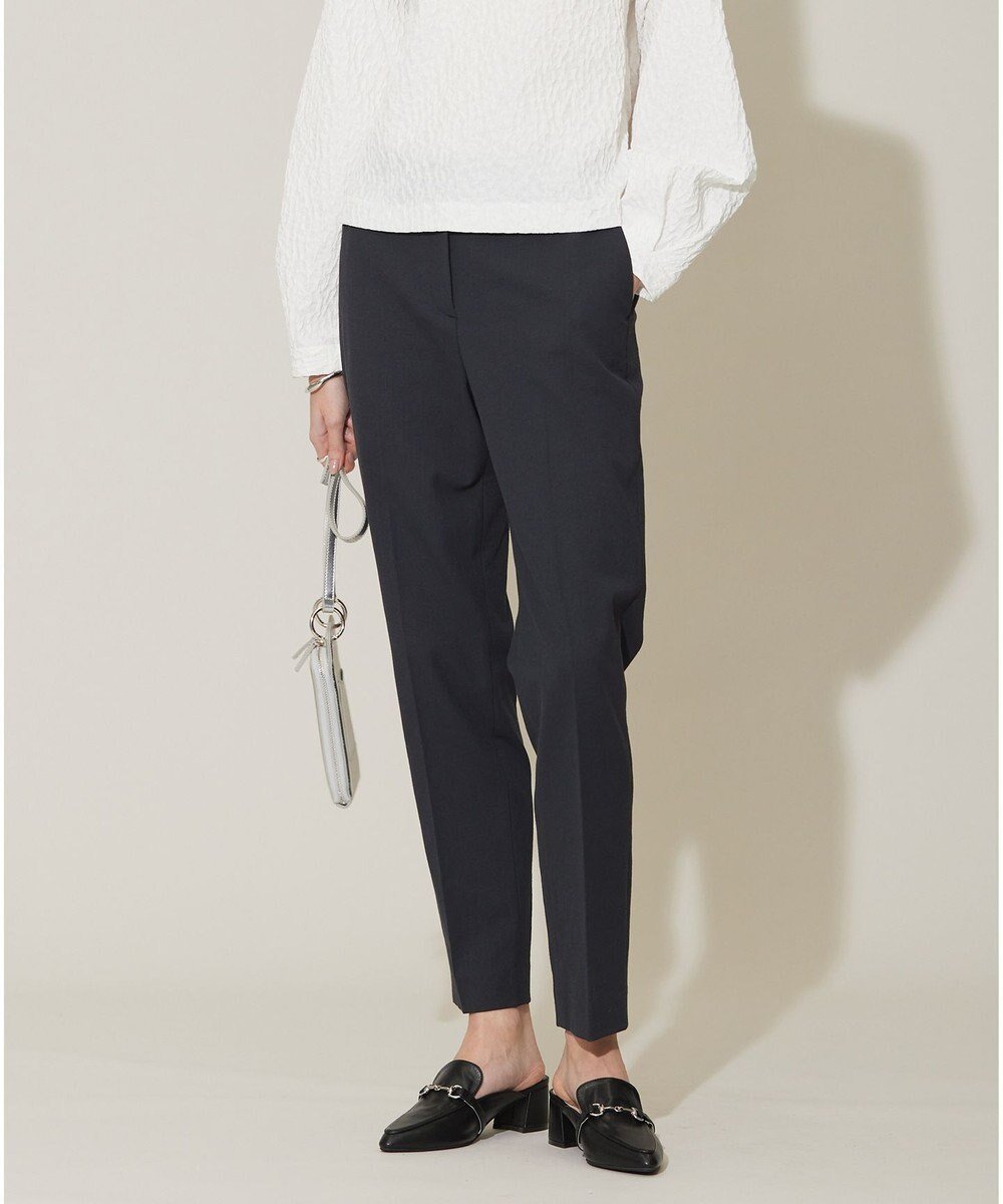 【アイシービー/iCB】の【新色追加・UVカット・吸水速乾・接触冷感・洗える】シェルタリングドライオックス スティックパンツ インテリア・キッズ・メンズ・レディースファッション・服の通販 founy(ファニー) 　ファッション　Fashion　レディースファッション　Fashion for Women　パンツ　Pants & Trousers　オックス　Oxford Fabric　春　Spring　洗える　Machine Washable　吸水　Absorbent, Quick-Dry　スマート　Smart, Elegant　センター　Center, Center Line　タンブラー　Tumbler, Travel Mug　リネン　Linen, Linen Fabric　ワイド　Wide, Wide Fit　S/S・春夏　SS, Spring/Summer, Warm Season　夏　Summer　2024年　2024　2024春夏・S/S　Spring/Summer 2024 SS24　ビジネス 仕事 通勤　Business / Work / Commuting　ブラック系|ID: prp329100004855051 ipo3291000000035763214