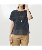 【ジェイ プレス/J.PRESS】の【WEB限定カラーあり・洗える】レースドッキング カットソー 【WEB限定カラー】スレート系|ID: prp329100004855053 ipo3291000000035763262