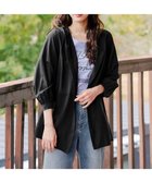 【ティアクラッセ/Tiaclasse】のフード付きフレアチュニック ブラック|ID: prp329100004855062 ipo3291000000035763533