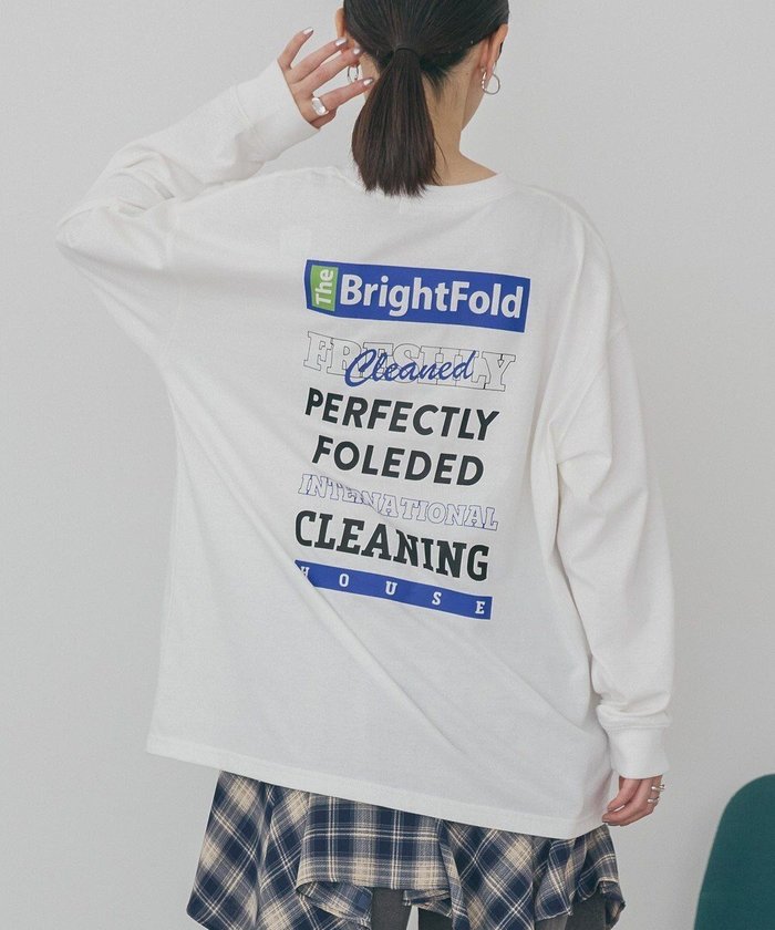 【アメリカンホリック/AMERICAN HOLIC】のカンパニーロゴ風ロングTシャツ インテリア・キッズ・メンズ・レディースファッション・服の通販 founy(ファニー) https://founy.com/ ファッション Fashion レディースファッション Fashion for Women トップス・カットソー Cut & Sew Tops シャツ・ブラウス・オフィスカジュアル Elegant Blouses & Button-Ups ロングTシャツ・Tシャツ Longline T-Shirts & Tees カットソー・ベーシックTシャツ Cut-and-Sewn Tops / Stretch Tees & Basics アメリカン American Style 春 Spring カットソー Cut and Sewn Top スタイリッシュ Stylish, Fashionable ボトム Bottoms, Lower Wear ポケット Pocket, Pocket Detail ロング Long, Long-Length S/S・春夏 SS, Spring/Summer, Warm Season おすすめ Recommended / Our Picks 夏 Summer |ID: prp329100004855084 ipo3291000000035764384