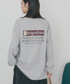 【アメリカンホリック/AMERICAN HOLIC】のカンパニーロゴ風ロングTシャツ Gray|ID: prp329100004855084 ipo3291000000035764388