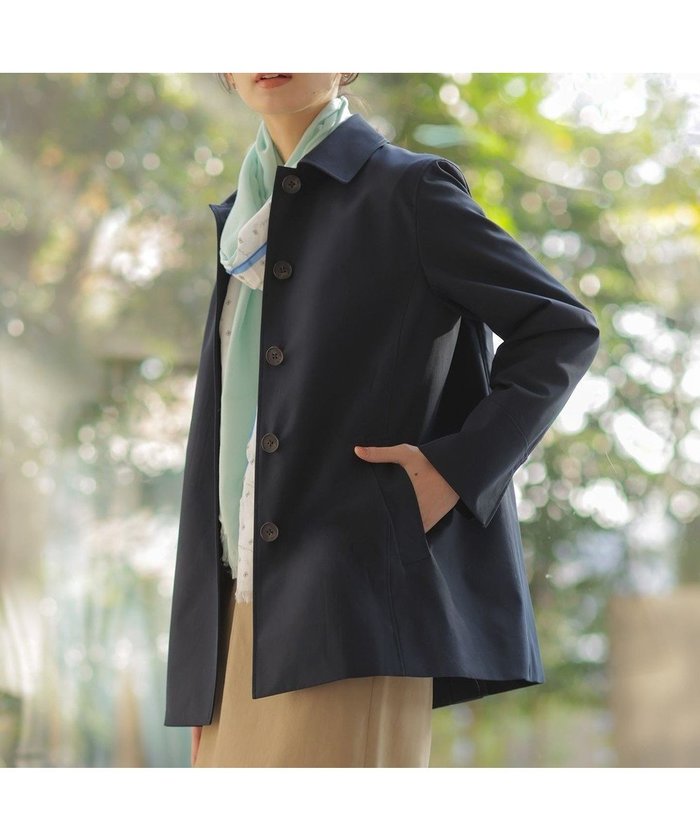 【ジェイ プレス/J.PRESS】のドライストレッチ ショート ステンカラー コート インテリア・キッズ・メンズ・レディースファッション・服の通販 founy(ファニー) https://founy.com/ ファッション Fashion レディースファッション Fashion for Women アウター Coat / Outerwear Collection コート・ロングコート・ピーコート Long Coats, Peacoats & More レディースジャケット・軽アウター Jackets コンパクト Compact, Small Size ショート Short, Short Length ジャケット Jacket, Outerwear ストレッチ Stretch, Stretchy Fabric チェック Check, Plaid, Tartan ベーシック Basic, Essential 夏 Summer 春 Spring S/S・春夏 SS, Spring/Summer, Warm Season |ID: prp329100004855099 ipo3291000000035764594