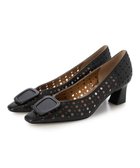 【モード エ ジャコモ/MODE ET JACOMO】のMODE ET JACOMO バックルモチーフパンチングパンプス ブラック|ID: prp329100004855104 ipo3291000000035764653