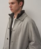 【エイトン/ATON】のLINEN WOOL TWILL バルマカーンコート - UNISEX LIGHT GRAY|ID: prp329100004855113 ipo3291000000035765005