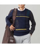 【23区 ゴルフ/23区GOLF / MEN】の【MEN】ロゴチェックジャガード クルーネック ニット 人気、トレンドファッション・服の通販 founy(ファニー) ファッション Fashion メンズファッション Fashion for Men トップス・カットソー Cut & Sew Tops ニット・セーター / 定番トップス Knit Tops & Sweaters イエロー Yellow スポーティ Sporty, Casual Athletic セーター Sweater, Knitwear チェック Check, Plaid, Tartan A/W・秋冬 Autumn/Winter thumbnail ネイビー系|ID: prp329100004855136 ipo3291000000035765658