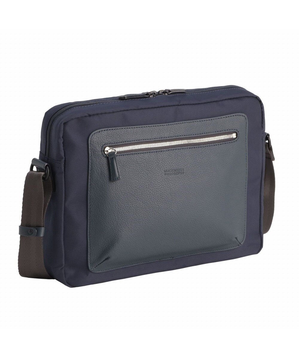 【エース バッグズ アンド ラゲッジ/ACE BAGS & LUGGAGE / MEN】のMACKINTOSH PHILOSOPHY 5M17 ショルダーバッグ 17732 マッキントッシュフィロソフィー インテリア・キッズ・メンズ・レディースファッション・服の通販 founy(ファニー) 　ファッション　Fashion　メンズファッション　Fashion for Men　バッグ　Bags　コンパクト　Compact, Small Size　ショルダー　Shoulder, Shoulder Strap　シンプル　Simple, Minimal　スマホ　Smartphone, Mobile Device　財布　Wallet, Purse　フロント　Front, Front Design　ポケット　Pocket, Pocket Detail　メンズ　Men's, Menswear　リュック　Backpack, Rucksack　再入荷　Restock / Back in Stock　スーツケース キャリーケース　Suitcase / Carry Case　ネイビー|ID: prp329100004855146 ipo3291000000035766320