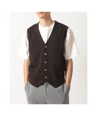 【ダックス/DAKS / MEN】のスーパーファインメリノ コンビネーションニットベスト 人気、トレンドファッション・服の通販 founy(ファニー) ファッション Fashion メンズファッション Fashion for Men トップス・カットソー Cut & Sew Tops ニット・セーター / 定番トップス Knit Tops & Sweaters ベスト・ジレ Vests & Gilets インナー Innerwear ジャケット Jacket, Outerwear フィット Fit, Slim Fit ブルゾン Blouson, Bomber Jacket ベスト Vest, Waistcoat エレガント 上品 Elegant 夏 Summer S/S・春夏 SS, Spring/Summer, Warm Season A/W・秋冬 Autumn/Winter thumbnail ブラウン|ID: prp329100004855147 ipo3291000000035766347