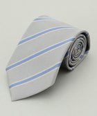 【五大陸/gotairiku / MEN】のリクルートにも【日本製】シルク ネクタイ_レジメンタル 人気、トレンドファッション・服の通販 founy(ファニー) ファッション Fashion メンズファッション Fashion for Men シルク Silk, 100% Silk スーツ Suit, Formalwear 日本製 Made In Japan thumbnail ライトグレー系1|ID: prp329100004855154 ipo3291000000035766848