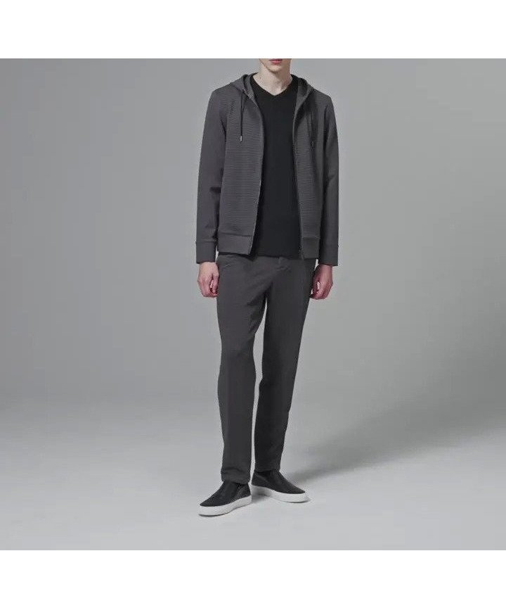 【ジョゼフ オム/JOSEPH HOMME / MEN】の【オリジナル素材 】ライトタックジャージー ジップアップフーディー インテリア・キッズ・メンズ・レディースファッション・服の通販 founy(ファニー) 　ファッション　Fashion　メンズファッション　Fashion for Men　トップス・カットソー　Cut & Sew Tops　パーカー・フーディー / カジュアルコーデ　Hoodies & Parkas　アンサンブル　Ensemble Set　春　Spring　コンビ　Combo, Combination Style　シンプル　Simple, Minimal　スポーティ　Sporty, Casual Athletic　セットアップ　Set-Up, Coordinated Outfit　定番　Standard, Basic Item　パーカー　Hoodie, Parka　フロント　Front, Front Design　ベーシック　Basic, Essential　S/S・春夏　SS, Spring/Summer, Warm Season　夏　Summer　ホワイト系|ID: prp329100004855158 ipo3291000000035767020