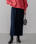 【23区/NIJYUSANKU】の【一部店舗限定/洗える】クリアコットンテリーセットアップ スカート ネイビー系|ID: prp329100004855165 ipo3291000000035767842