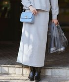 【23区/NIJYUSANKU】の【一部店舗限定/洗える】クリアコットンテリーセットアップ スカート ライトグレー系|ID: prp329100004855165 ipo3291000000035767845