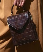 【23区/NIJYUSANKU】の【VERY掲載】エンボス ミニ ショルダーバッグ ダークブラウン系|ID: prp329100004855229 ipo3291000000035770878