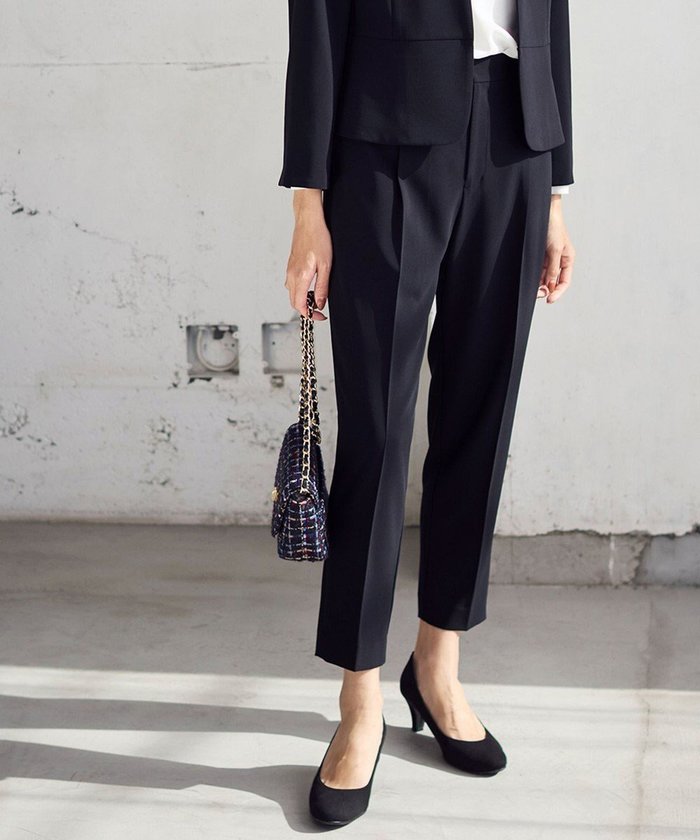 【エニィ スィス/any SiS】の【セットアップ対応】セレモニーダブルクロス テーパードパンツ インテリア・キッズ・メンズ・レディースファッション・服の通販 founy(ファニー) https://founy.com/ ファッション Fashion レディースファッション Fashion for Women セットアップ Matching Sets レディースパンツ・ボトムス Pants & Trousers / Bottoms オケージョン Occasion Wear 春 Spring ジャケット Jacket, Outerwear ストレッチ Stretch, Stretchy Fabric セットアップ Set-Up, Coordinated Outfit センター Center, Center Line ダブル Double, Double-Breasted 定番 Standard, Basic Item 人気 Popular, Best Seller 楽ちん Easy Fit, Comfortable ワイド Wide, Wide Fit S/S・春夏 SS, Spring/Summer, Warm Season 夏 Summer エレガント 上品 Elegant |ID: prp329100004855232 ipo3291000000035770961