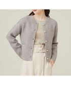 【エニィ スィス/any SiS】の【洗える】アンゴラフォックスブレンドニット ジャケット 人気、トレンドファッション・服の通販 founy(ファニー) ファッション Fashion レディースファッション Fashion for Women アウター Coat / Outerwear Collection レディースジャケット・軽アウター Jackets ノーカラージャケット / シンプル上品コーデ Collarless Jackets アンゴラ Angora Knitwear インナー Innerwear カーディガン Cardigan, Knitwear シンプル Simple, Minimal ジャケット Jacket, Outerwear ストレッチ Stretch, Stretchy Fabric デニム Denim, Jeans Material パール Pearl, Pearl Accent フォックス Fox, Fox Fur エレガント 上品 Elegant 洗える Machine Washable A/W・秋冬 Autumn/Winter thumbnail グレージュ|ID: prp329100004855239 ipo3291000000035771338