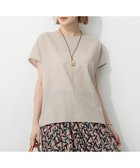 【23区/NIJYUSANKU】の【洗える】トリアセスラブストレッチ フレンチスリーブ ブラウス 人気、トレンドファッション・服の通販 founy(ファニー) ファッション Fashion レディースファッション Fashion for Women トップス・カットソー Cut & Sew Tops シャツ・ブラウス・オフィスカジュアル Elegant Blouses & Button-Ups 春 Spring 洗える Machine Washable シンプル Simple, Minimal ストレッチ Stretch, Stretchy Fabric スリーブ Sleeve, Long Sleeve / Short Sleeve セットアップ Set-Up, Coordinated Outfit フレンチ French, French Style フロント Front, Front Design ワイド Wide, Wide Fit S/S・春夏 SS, Spring/Summer, Warm Season おすすめ Recommended / Our Picks 夏 Summer エレガント 上品 Elegant 2025年 2025 2025-2026秋冬・A/W Autumn/Winter 2025–26 AW25–26 thumbnail ベージュ系|ID: prp329100004855240 ipo3291000000035771457