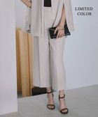 【アイシービー/iCB】の【WEB限定カラーあり】FluidBackSatin ワイドクロップドパンツ トープ系[WEB限定]|ID: prp329100004855266 ipo3291000000035772261