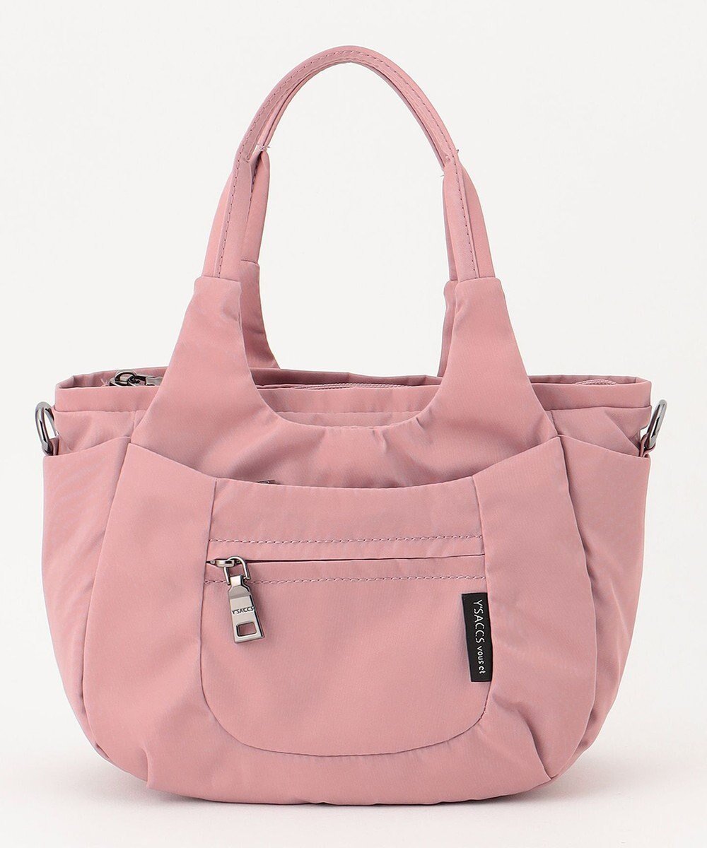 【イザック/Y'SACCS】の【Y SACCS vous et】ラウンド2WAYミニトート インテリア・キッズ・メンズ・レディースファッション・服の通販 founy(ファニー) ファッション Fashion レディースファッション Fashion for Women バッグ Bags スマート Smart, Elegant ポケット Pocket, Pocket Detail マグネット Magnet, Magnetic Closure ラウンド Round, Round Neck ラップ Wrap, Wrap Design 軽量 Lightweight, Ultra Light ライトピンク|ID: prp329100004855278 ipo3291000000035772761