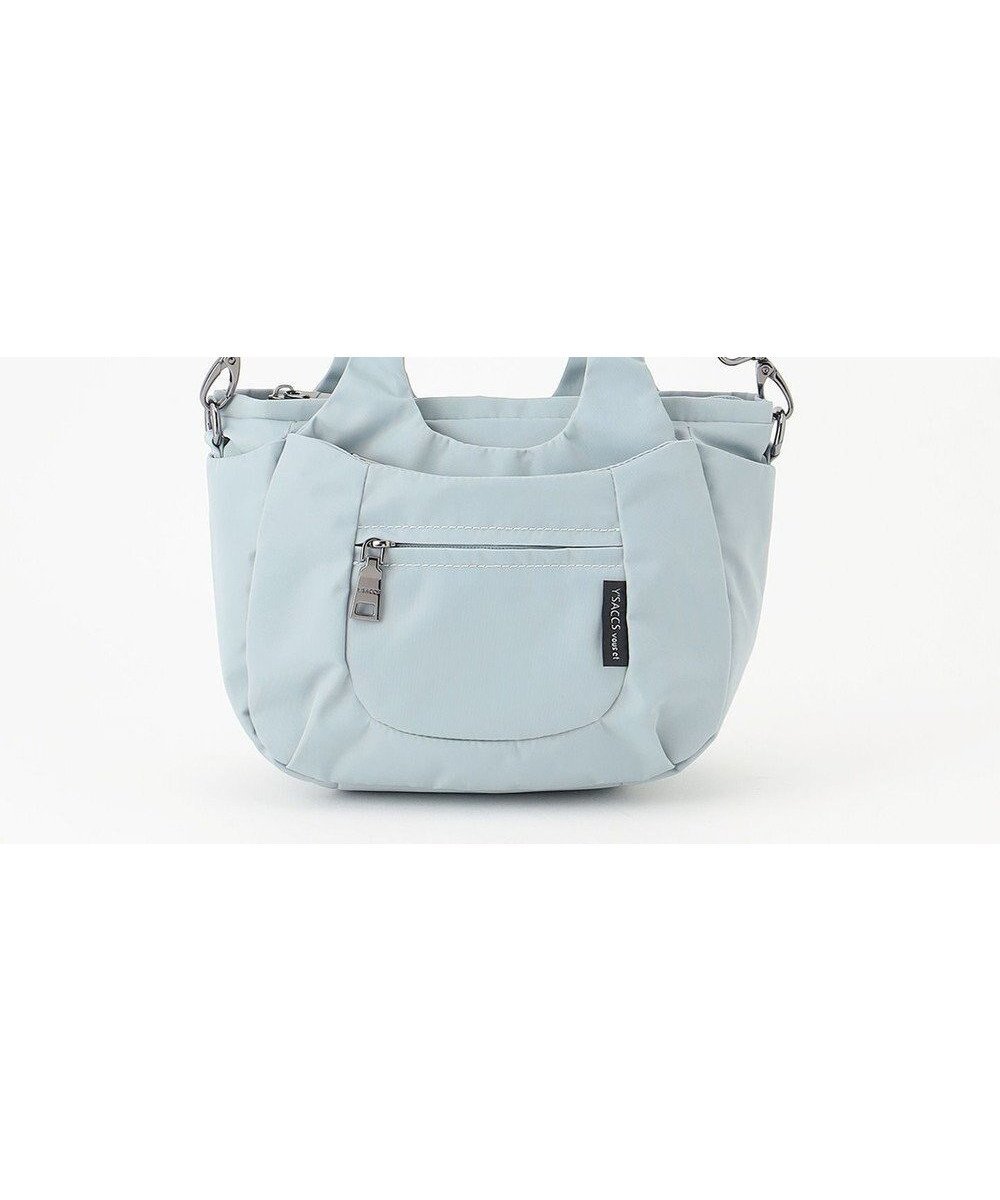 【イザック/Y'SACCS】の【Y SACCS vous et】ラウンド2WAYミニトート インテリア・キッズ・メンズ・レディースファッション・服の通販 founy(ファニー) ファッション Fashion レディースファッション Fashion for Women バッグ Bags スマート Smart, Elegant ポケット Pocket, Pocket Detail マグネット Magnet, Magnetic Closure ラウンド Round, Round Neck ラップ Wrap, Wrap Design 軽量 Lightweight, Ultra Light ライトブルー|ID: prp329100004855278 ipo3291000000035772763