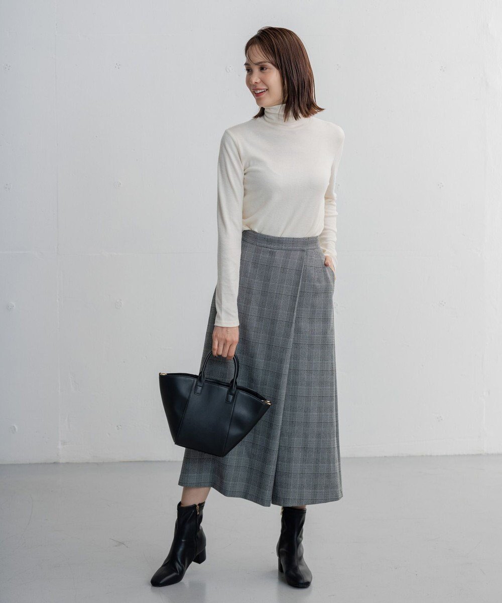 【エニー/ANY】の【ウエストゴム】ラップ風ガウチョパンツ 人気、トレンドファッション・服の通販 founy(ファニー) 　ファッション　Fashion　レディースファッション　Fashion for Women　パンツ　Pants & Trousers　ガウチョパンツ　Gaucho Pants, Culottes　トレンド　Trend, Trending Now　ポケット　Pocket, Pocket Detail　ラップ　Wrap, Wrap Design　A/W・秋冬　Autumn/Winter　 other-1|ID: prp329100004855293 ipo3291000000035773640