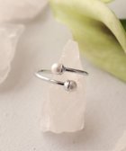 【ティアクラッセ/Tiaclasse】のパールロールリング シルバー|ID: prp329100004855295 ipo3291000000035773742