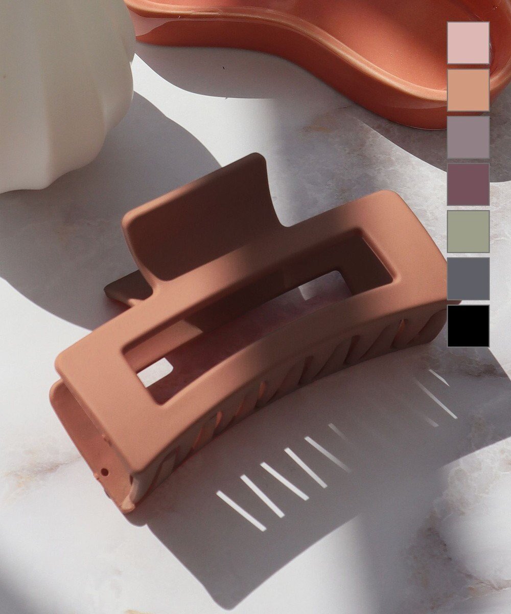 【ティアクラッセ/Tiaclasse】のヘアクリップ インテリア・キッズ・メンズ・レディースファッション・服の通販 founy(ファニー) 　ファッション　Fashion　レディースファッション　Fashion for Women　シュシュ&ヘアアクセ/ヘアアレンジ　Scrunchies & Hair Accessories　アクセサリー　Fashion Accessories　スクエア　Square, Square Shape　チュニック　Tunic, Long Top　バレッタ　Barrette, Hair Clip　再入荷　Restock / Back in Stock　新作・新入荷　New Arrivals / New In　オレンジ|ID: prp329100004855296 ipo3291000000035773791