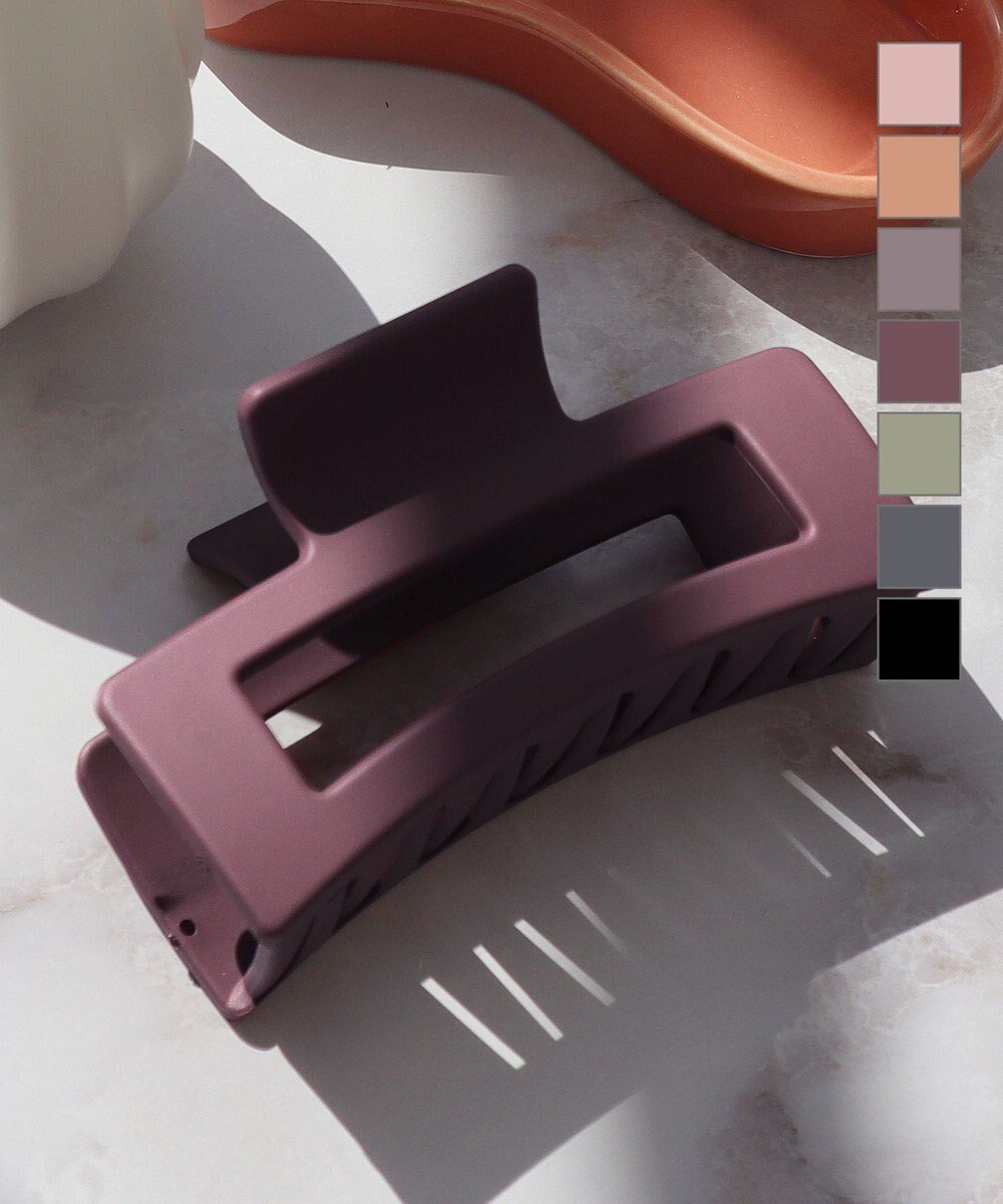 【ティアクラッセ/Tiaclasse】のヘアクリップ インテリア・キッズ・メンズ・レディースファッション・服の通販 founy(ファニー) 　ファッション　Fashion　レディースファッション　Fashion for Women　シュシュ&ヘアアクセ/ヘアアレンジ　Scrunchies & Hair Accessories　アクセサリー　Fashion Accessories　スクエア　Square, Square Shape　チュニック　Tunic, Long Top　バレッタ　Barrette, Hair Clip　再入荷　Restock / Back in Stock　新作・新入荷　New Arrivals / New In　パープル|ID: prp329100004855296 ipo3291000000035773794