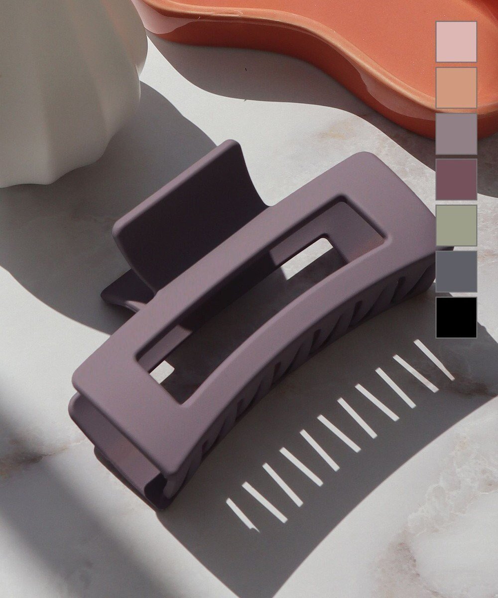 【ティアクラッセ/Tiaclasse】のヘアクリップ インテリア・キッズ・メンズ・レディースファッション・服の通販 founy(ファニー) 　ファッション　Fashion　レディースファッション　Fashion for Women　シュシュ&ヘアアクセ/ヘアアレンジ　Scrunchies & Hair Accessories　アクセサリー　Fashion Accessories　スクエア　Square, Square Shape　チュニック　Tunic, Long Top　バレッタ　Barrette, Hair Clip　再入荷　Restock / Back in Stock　新作・新入荷　New Arrivals / New In　ラベンダー|ID: prp329100004855296 ipo3291000000035773799