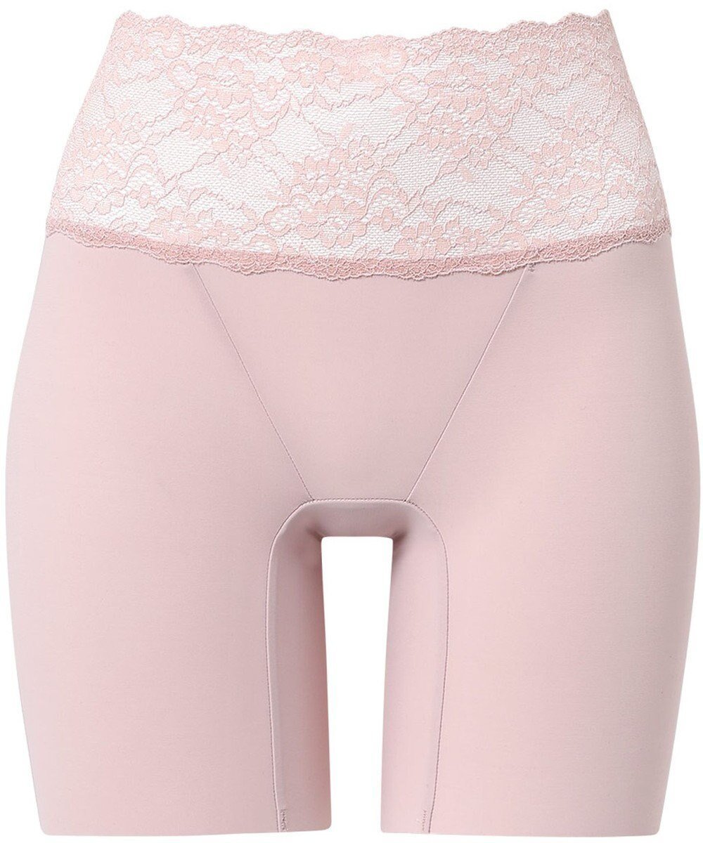 【ウィング/Wing】の補整ショーツ おなか・ヒップ・太ももをととのえる ほどよいサポート力 吸汗速乾性(身生地部) 【ナチュラルアップパンツ】 はきこみ丈ふかめ KJ4231 ウイング/ワコール インテリア・キッズ・メンズ・レディースファッション・服の通販 founy(ファニー) 　ファッション　Fashion　レディースファッション　Fashion for Women　パンツ　Pants & Trousers　おすすめ　Recommended / Our Picks　アンダー　Underwear Essentials　カッティング　Cutting Detail　ショーツ　Shorts, Short Pants　フィット　Fit, Slim Fit　レース　Lace, Lace Fabric　ロング　Long, Long-Length　ピンク|ID: prp329100004855297 ipo3291000000035773927