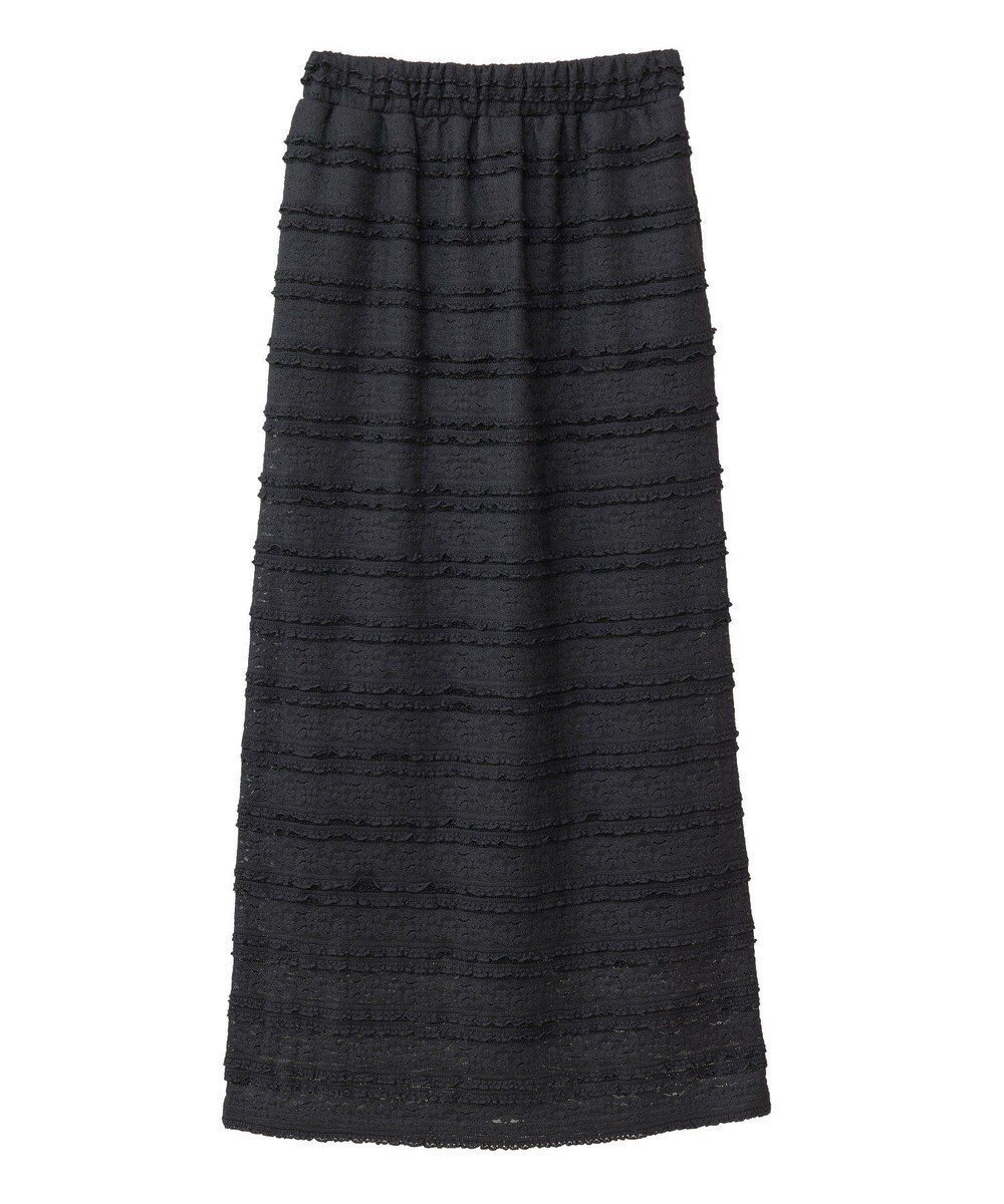 【グリーンパークス/Green Parks】の・SUGAR SPOON レースフリルナロースカート インテリア・キッズ・メンズ・レディースファッション・服の通販 founy(ファニー) ファッション Fashion レディースファッション Fashion for Women スカート Skirts おすすめ Recommended / Our Picks スリット Slit, Slit Detail セットアップ Set-Up, Coordinated Outfit ダウン Down, Puffer フィット Fit, Slim Fit フリル Frill, Ruffle ポケット Pocket, Pocket Detail レース Lace, Lace Fabric A/W・秋冬 Autumn/Winter Black|ID: prp329100004855300 ipo3291000000035774072